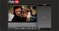 Desktop Screenshot of i-italytv.com